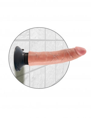 KING COCK 7 IN COCK FLESH VIBRATING