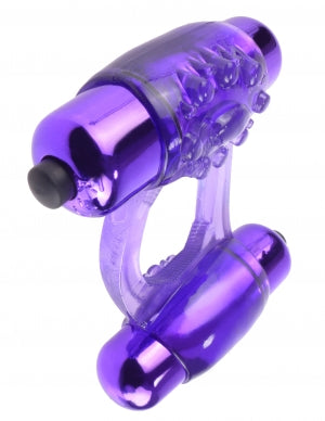 Fantasy C Ringz Duo Vibrating Super Ring – Purple