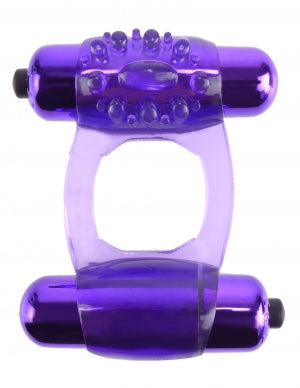 Fantasy C Ringz Duo Vibrating Super Ring – Purple