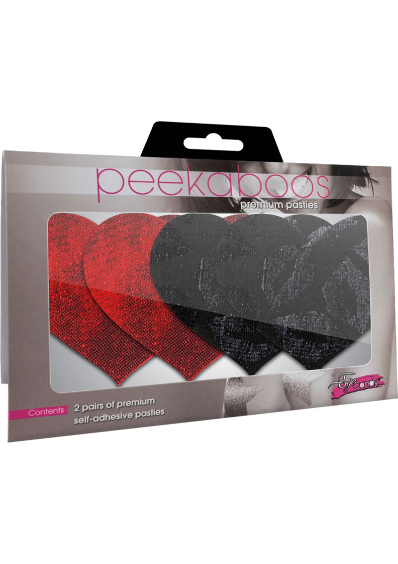 Peekaboos Stolen Kisses Hearts Pasties