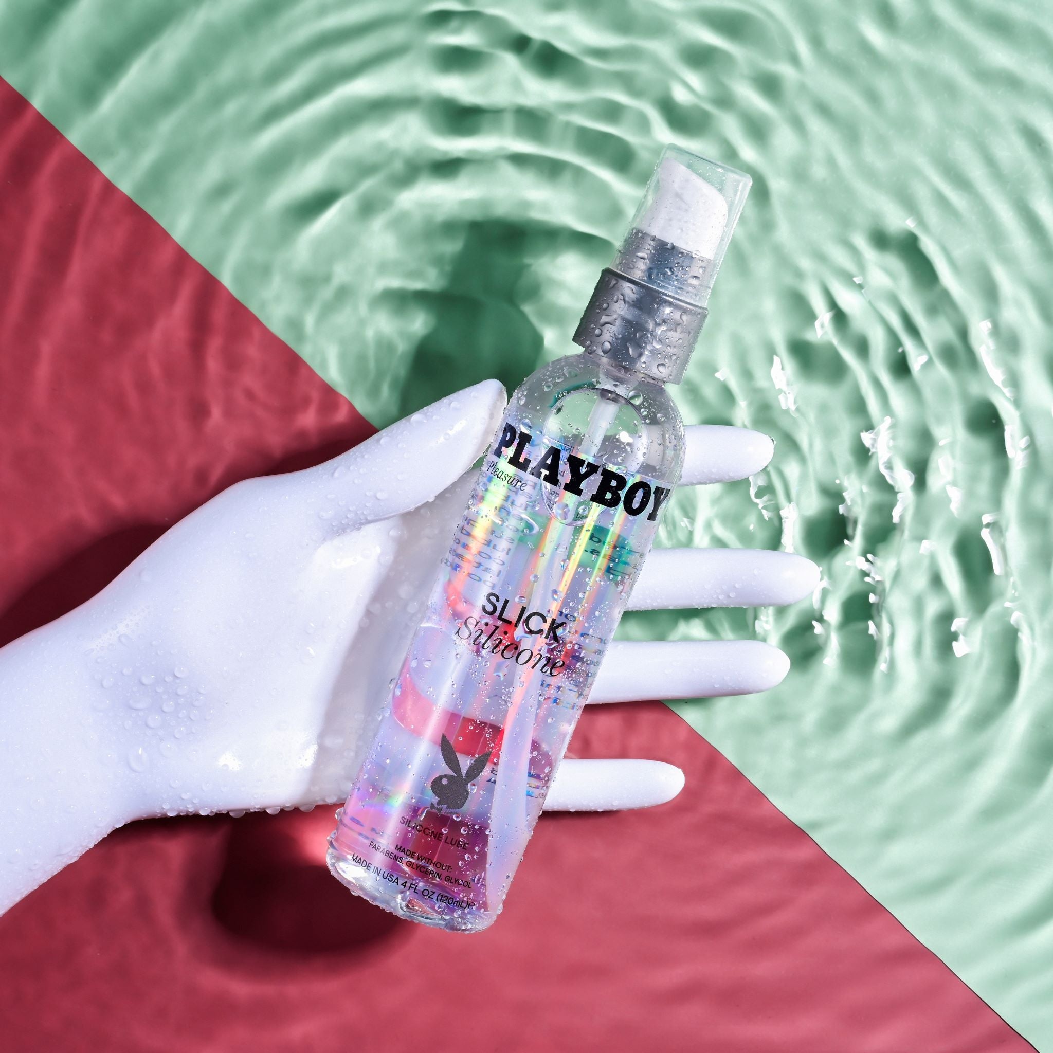 PLAYBOY SLICK SILICONE 4 OZ