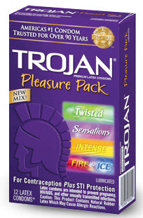 (D) TROJAN PLEASURE PACK 12 PA