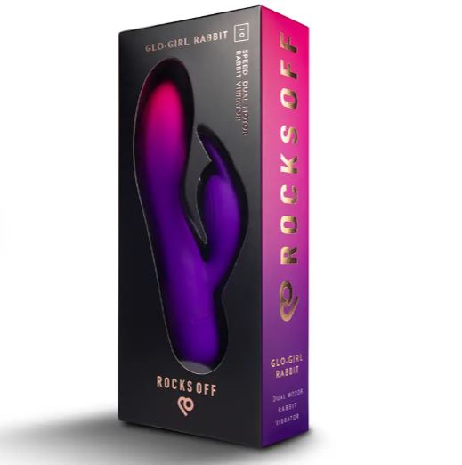 GLO-GIRL RABBIT PINK/PURPLE