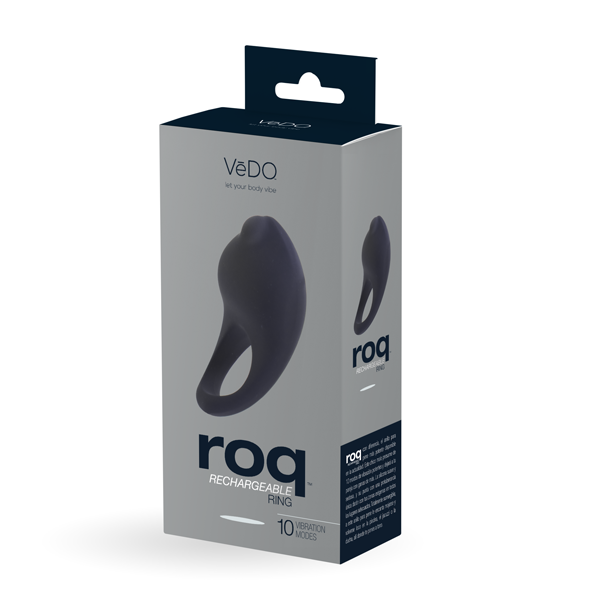 VEDO ROQ RECHARGEABLE RING JUST BLACK