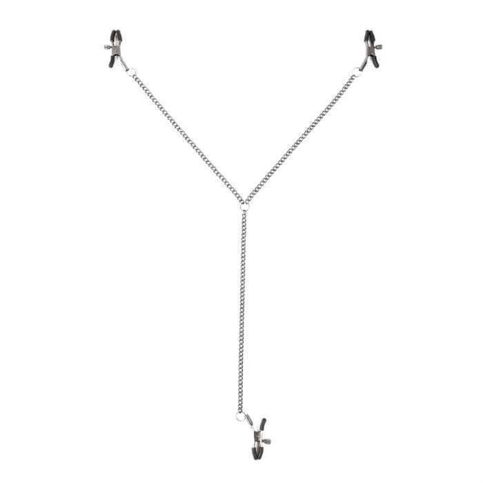 SEI MIO TRIPLE TEASE ADJUSTABL NIPPLE AND CLIT CLAMP SET