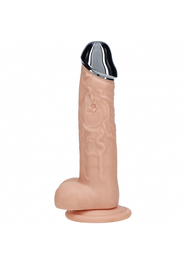 REALROCK WIRELESS RECHARGEABLE METALHEAD REGULAR STRAIGHT 7IN W/BALLS