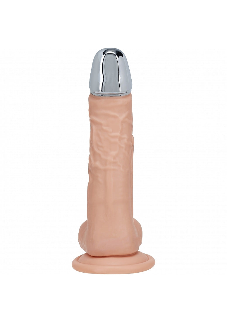 REALROCK WIRELESS RECHARGEABLE METALHEAD REGULAR STRAIGHT W/BALLS