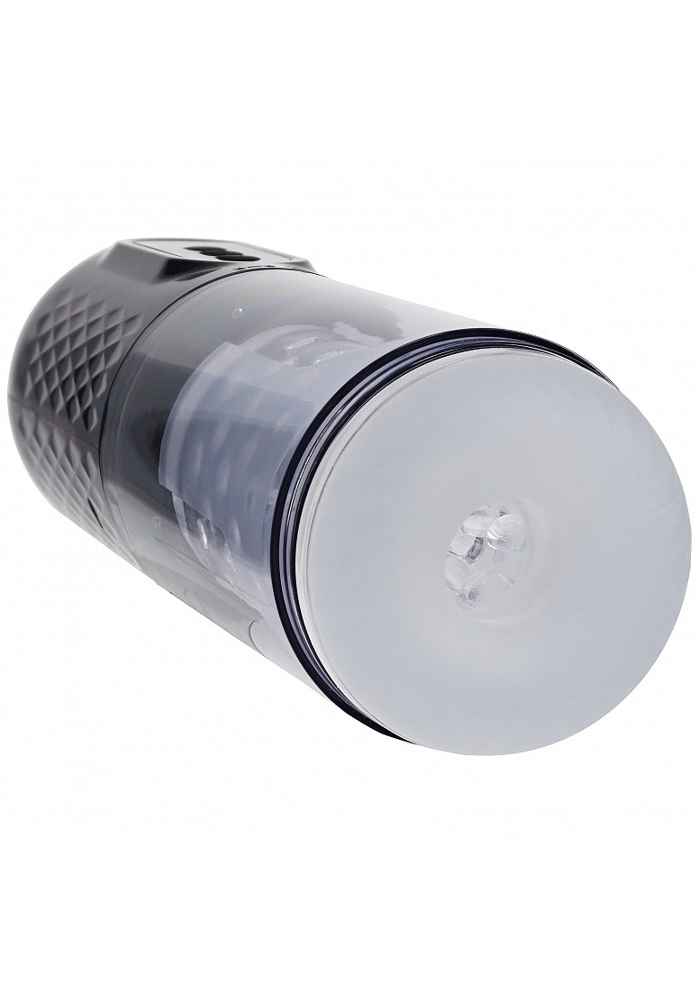 PUMPED VORTEX MASTURBATOR SUCTION ROTATION THRUSTING DI