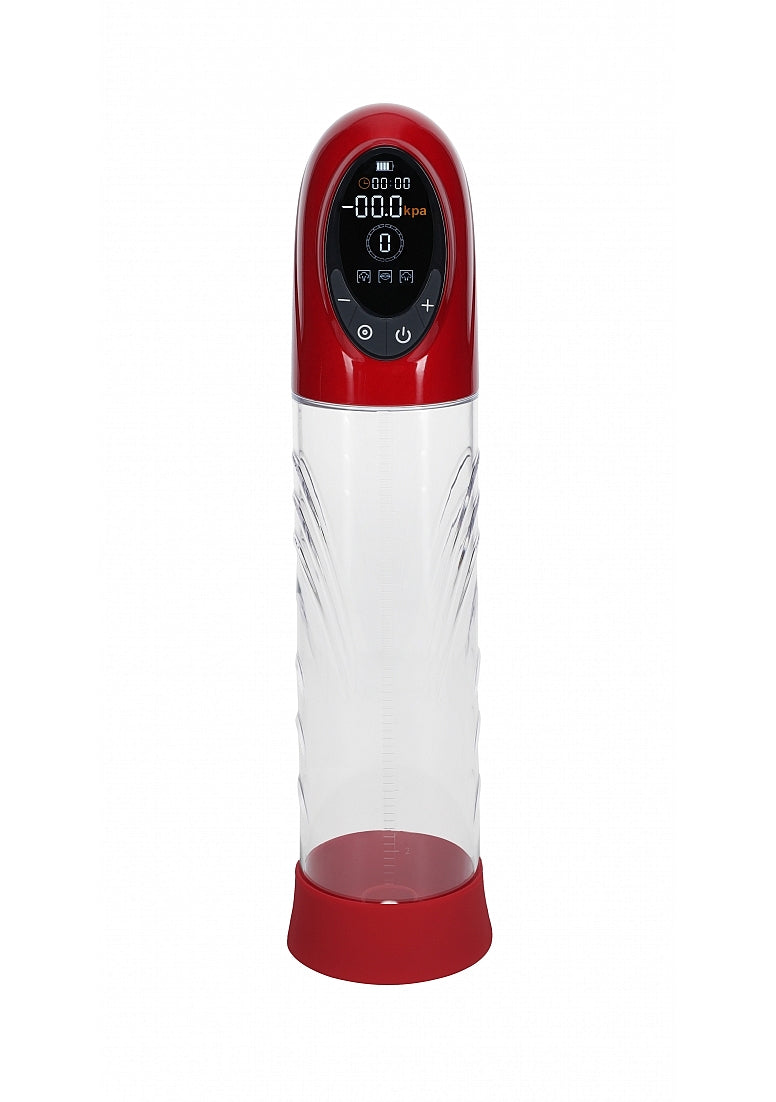 PUMPED CYBERPULSE AUTOMATIC WATERPROOF METALLIC RED