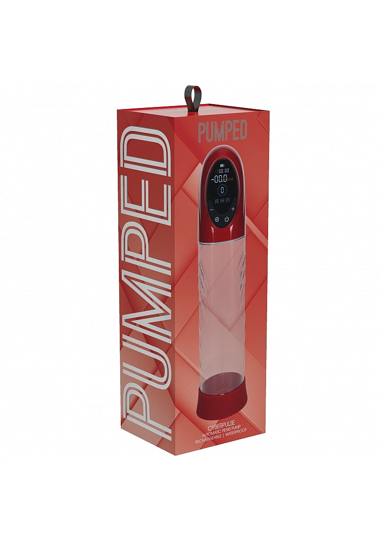 PUMPED CYBERPULSE AUTOMATIC WATERPROOF METALLIC RED