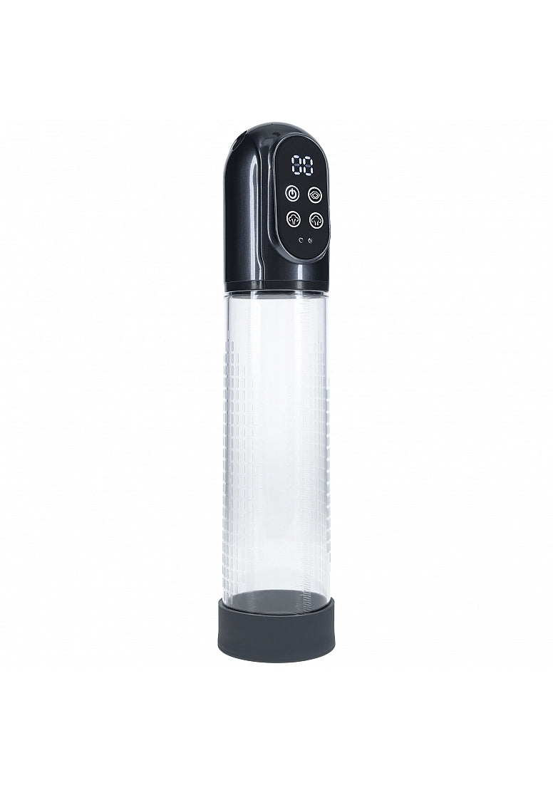 PUMPED ENGAGE AUTOMATIC PUMP MASTUBATOR GUN METAL