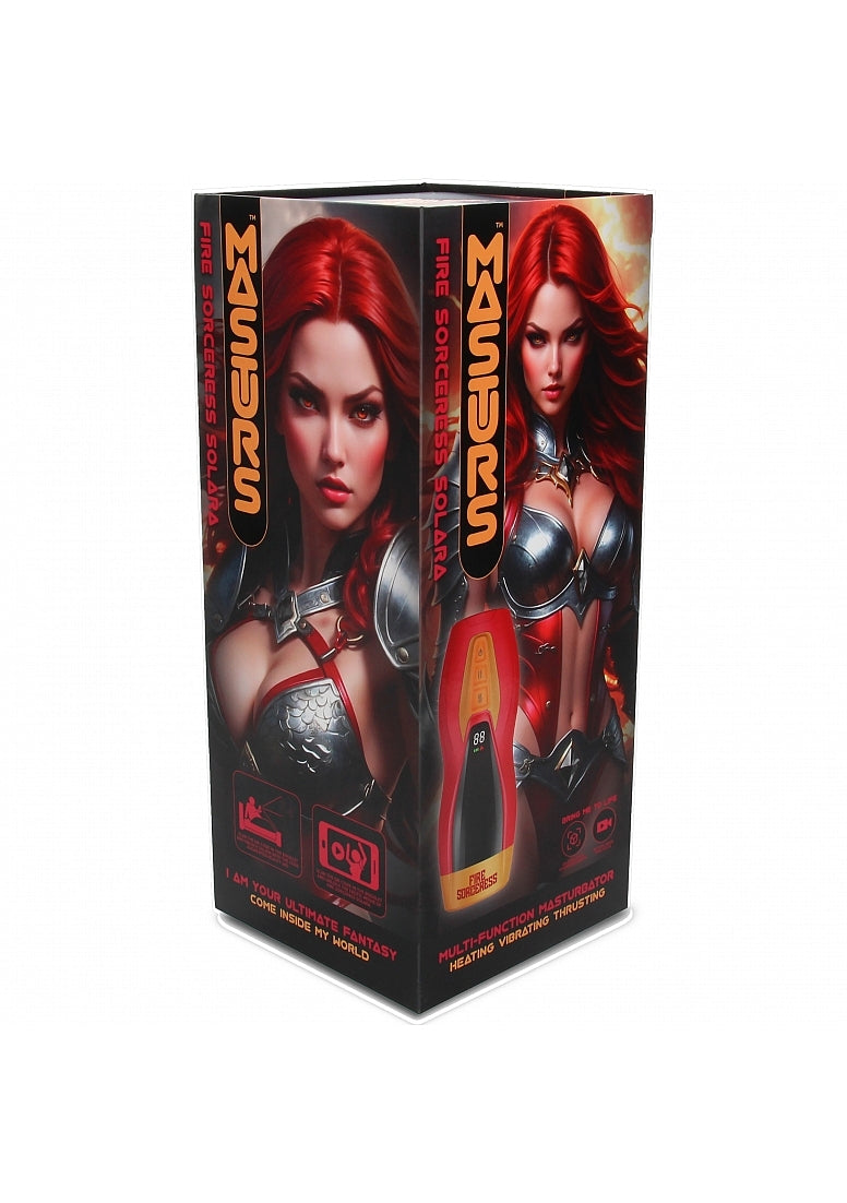 MASTURS SOLARA FIRE SORCERESS MULTI FUNCTION MASTURBATOR