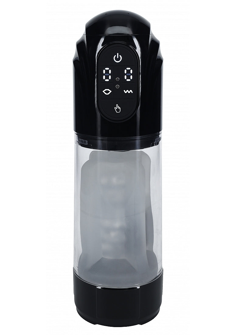 PUMPED TECHNOTHRUST AUTOMATIC MASTURBATOR BLACK
