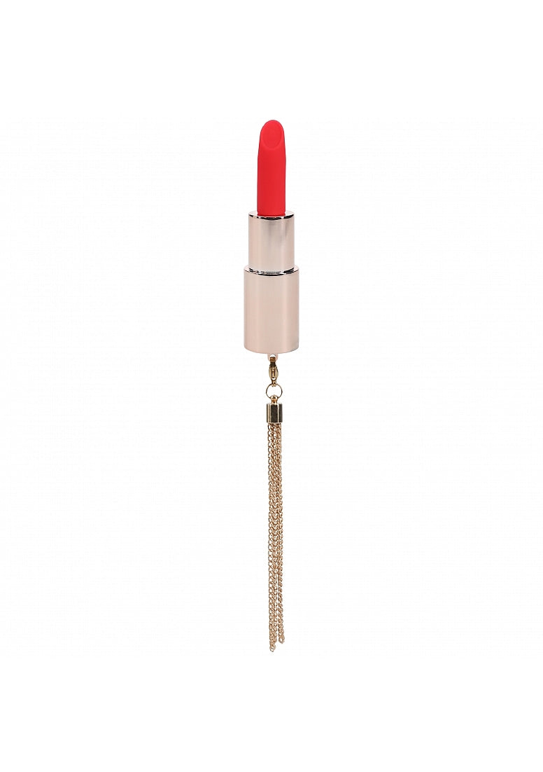 LOVELINE DIAMOND LIPSTICK VIBRATOR IRIDESCENT
