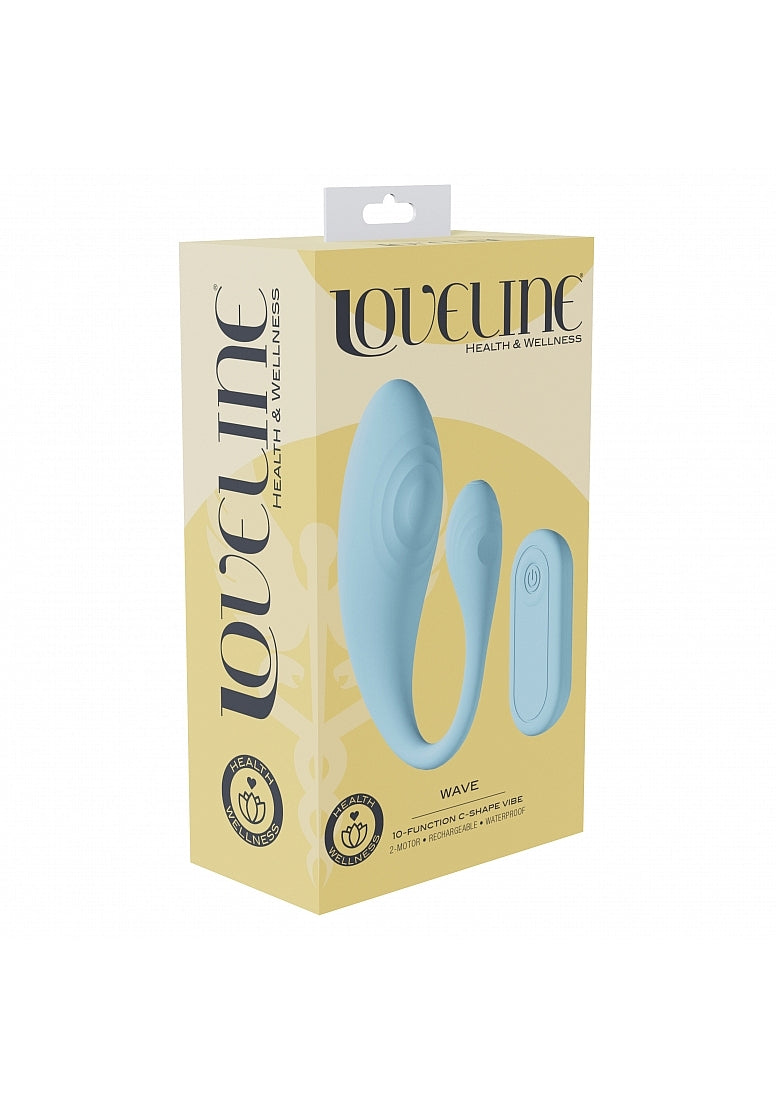 LOVELINE WAVE C-SHAPE VIBE BLUE