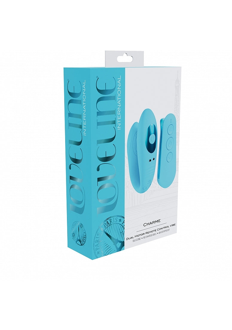 LOVELINE CHARME DUAL MOTOR VIBE BLUE