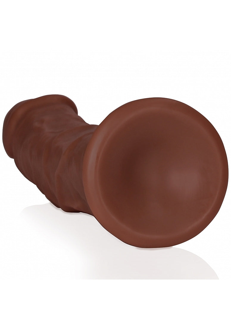 REALROCK REALISTIC SKIN CURVED REALISTIC DILDO 7 "