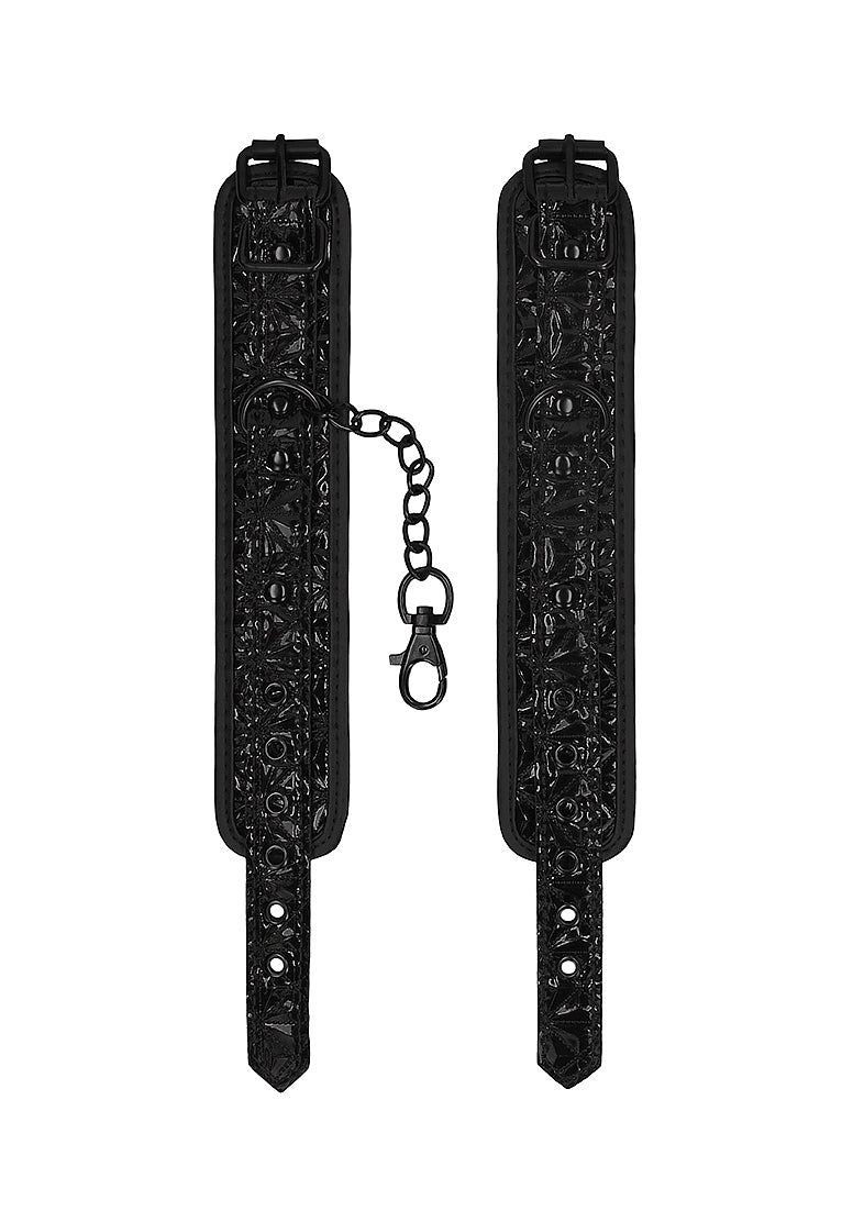 OUCH! LUXURY HAND CUFFS BLACK
