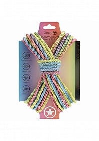 OUCH! BONDAGE ROPE 10 METERS MULTICOLOR 1