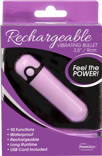SIMPLE & TRUE RECHARGEABLE BULLET PURPLE