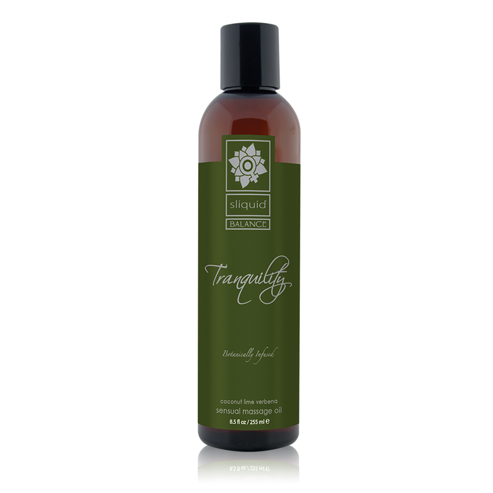 TRANQUILITY BALANCE MASSAGE OIL CEDAR MINT 8.5 OZ