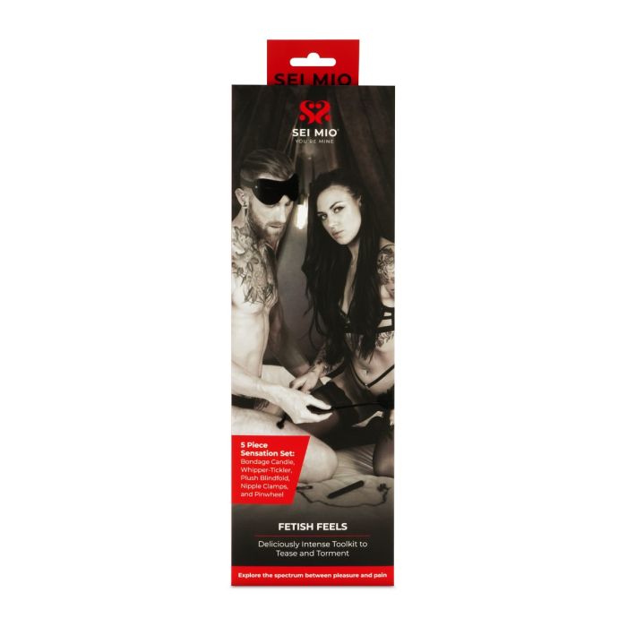 SEI MIO FETISH FEELS SENSUOUS 5 PIECE SENSATION KINKY KIT KIT
