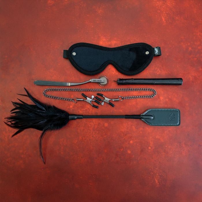 SEI MIO FETISH FEELS SENSUOUS 5 PIECE SENSATION KINKY KIT KIT