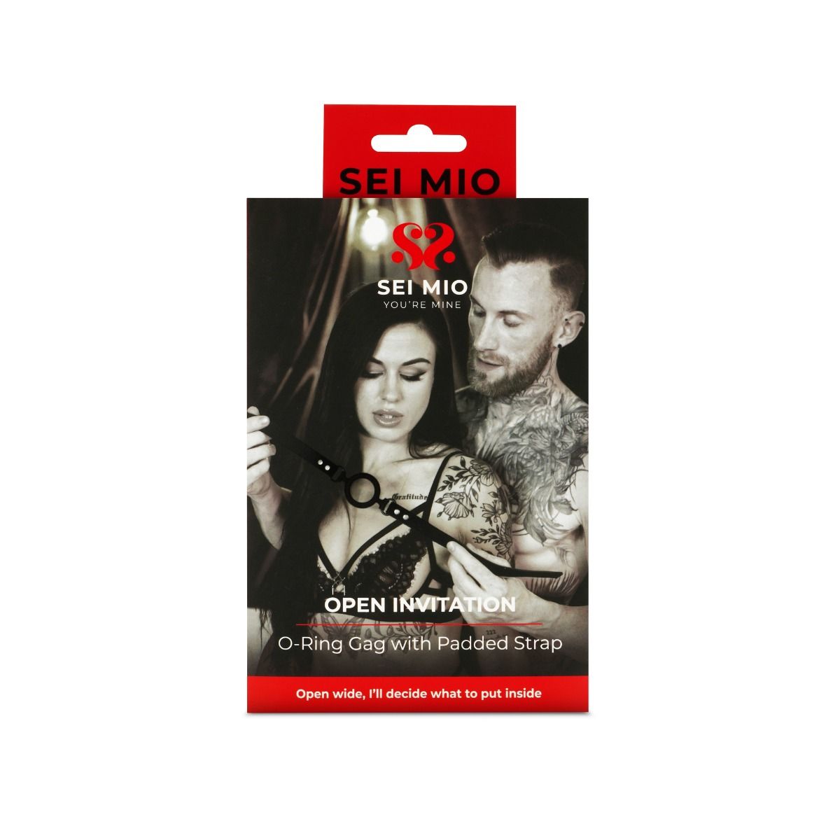 SEI MIO OPEN INVITATION STURDY O-RING GAG