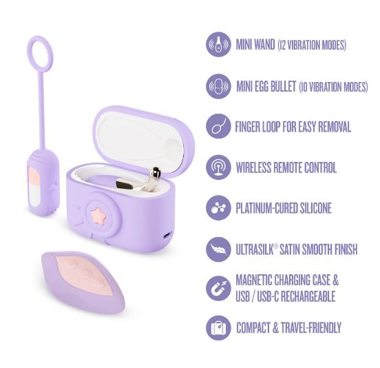 PLAY WITH ME SNAPSTAR VIBRATOR SET