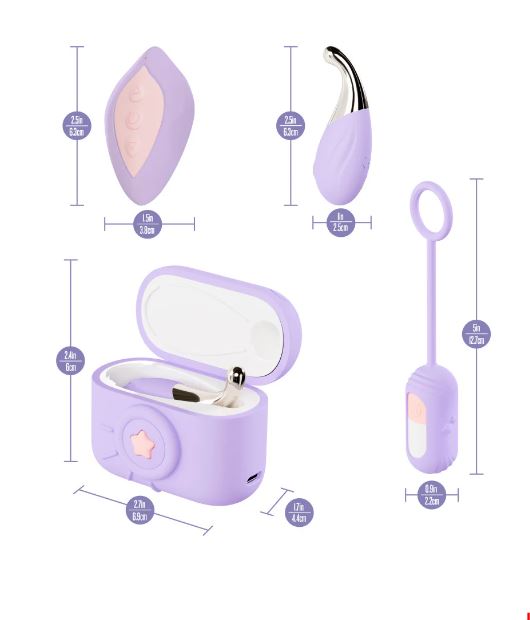 PLAY WITH ME SNAPSTAR VIBRATOR SET
