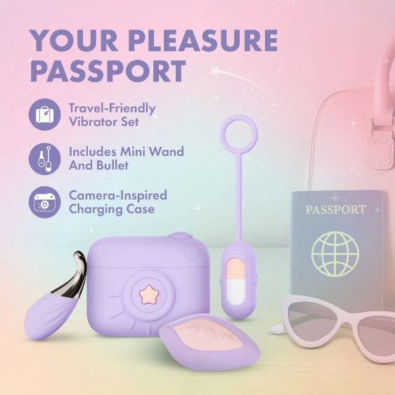 PLAY WITH ME SNAPSTAR VIBRATOR SET
