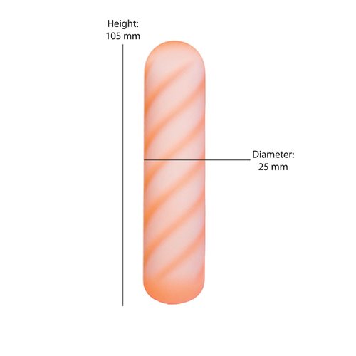 SOFTIES DUAL LAYER BULLET 4'OR LAYER BULLET 4'ORANGE