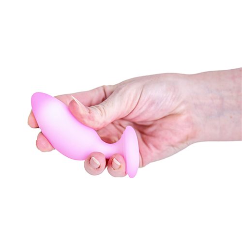 SOFTIES DUAL LAYER BUTT PLUG 4 BUTT PLUG 4 PINK