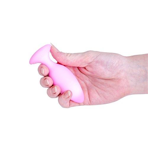 SOFTIES DUAL LAYER BUTT PLUG 4 BUTT PLUG 4 PINK