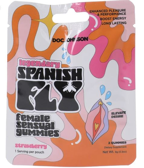 Spanish Fly Female Sexy Gummies – 12 pc