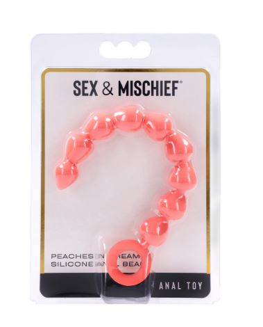 PEACHES N CREAME SILICONE ANAL BEADS