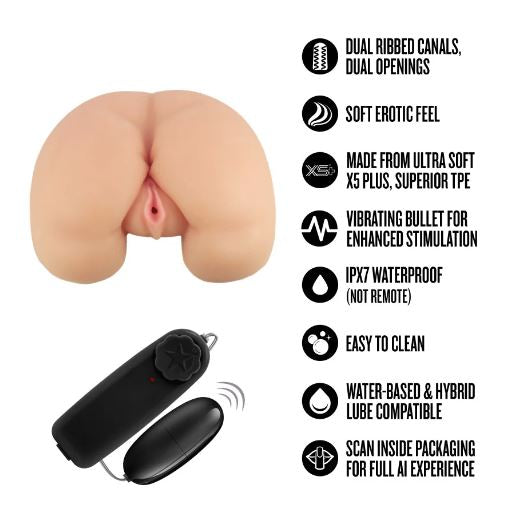 ENLUST TALIA MASTURBATOR POCKET STROKER BEIGE