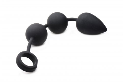 TOM OF FINLAND LG SILICONE WEIGHTED ANAL BALL PLUG