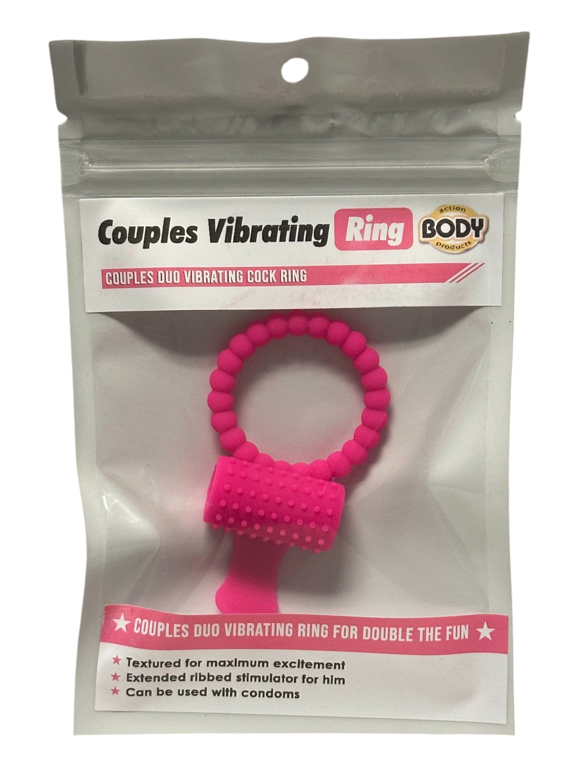 COUPLES DUO VIBRATING COCK RING