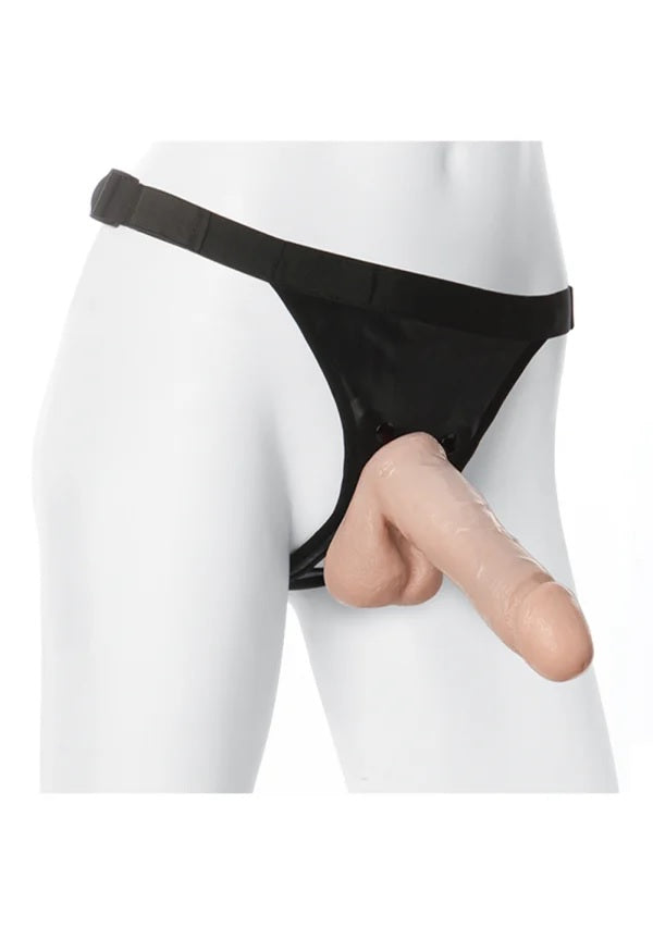 Ultra Harness 2 & Plug with 7" Cock