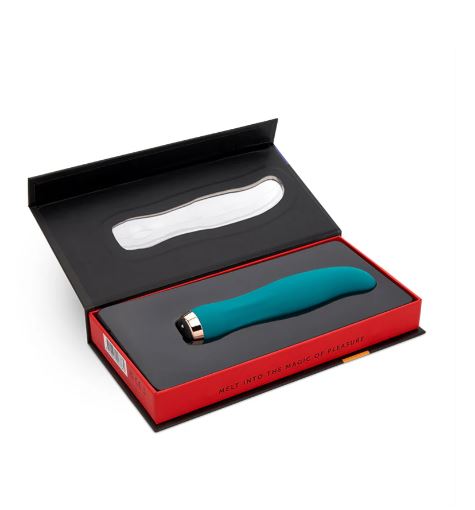 SENSUELLE BELLA VELVET TOUCH VIBE - EMERALD GREEN