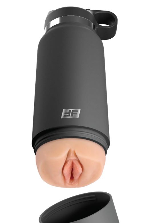 PDX PLUS FUCK FLASK SECRET DELIGHT DISCREET STROKER GREY BOTTLE LIGHT