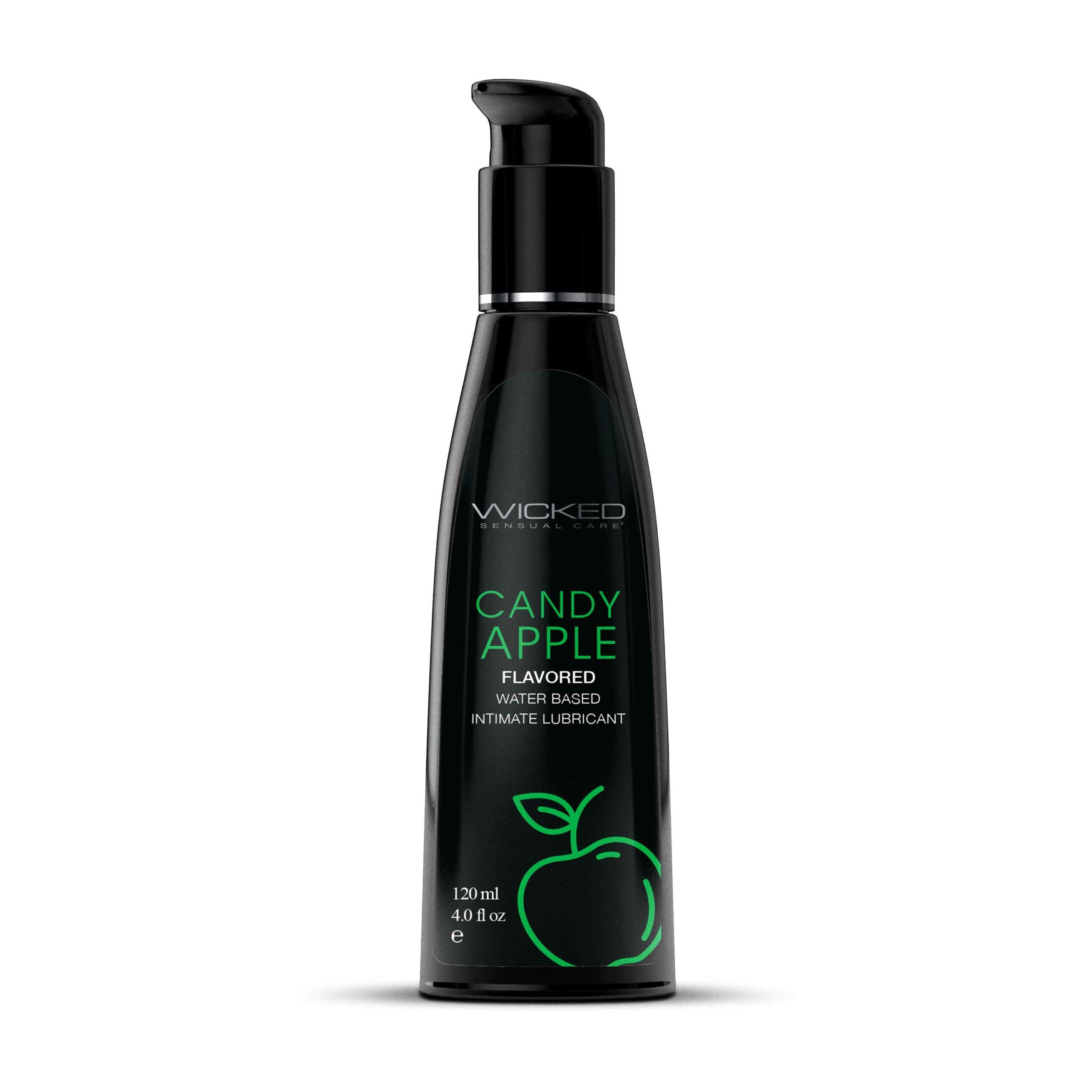 WICKED AQUA CANDY APPLE LUBE 4 OZ
