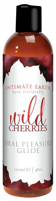 INTIMATE EARTH WILD CHERRIES GLIDE 4 OZ