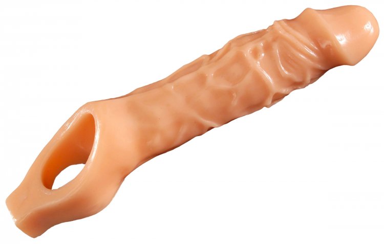 (BULK) MASTER SERIES FLESH MAMBA COCK SHEATH